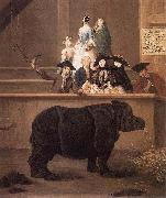 Pietro Longhi Clara the rhinoceros oil painting artist